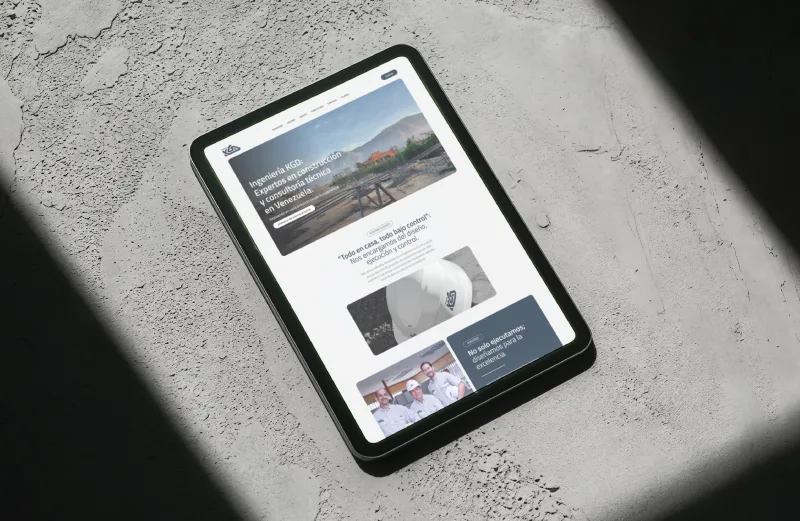 Ingeniería KGD — diseño web por Branbean Studio - vista 4