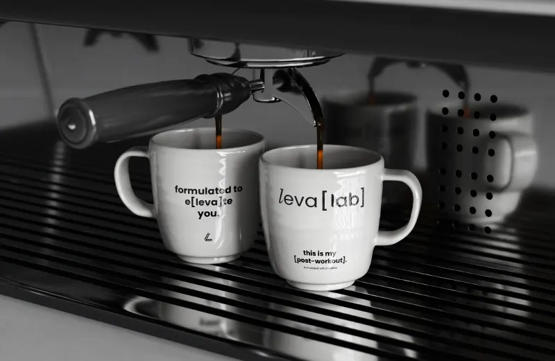 leva[lab] — identidad de marca y branding por Branbean Studio - vista 2