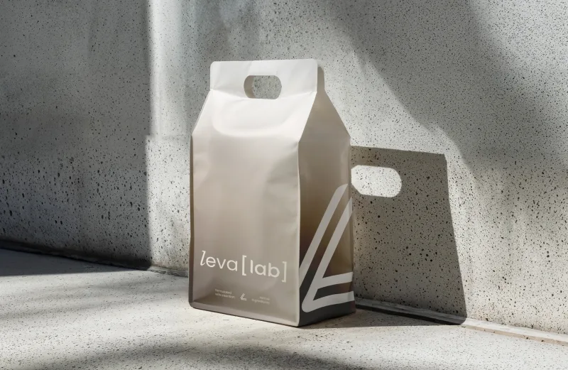 leva[lab] — identidad de marca y branding por Branbean Studio - vista 4