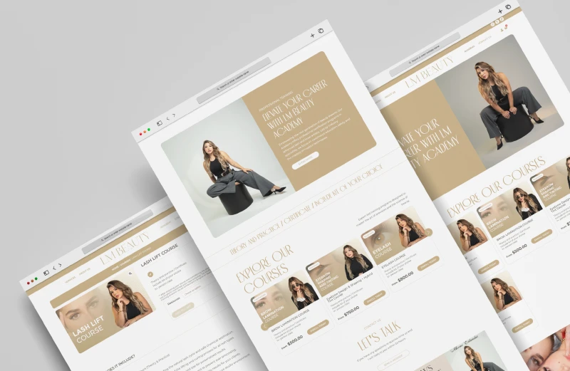 LM Beauty Studio — diseño web ecommerce por Branbean Studio - vista 4