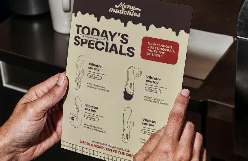 Merry Munchies — identidad y consultoría por Branbean Studio - vista 3
