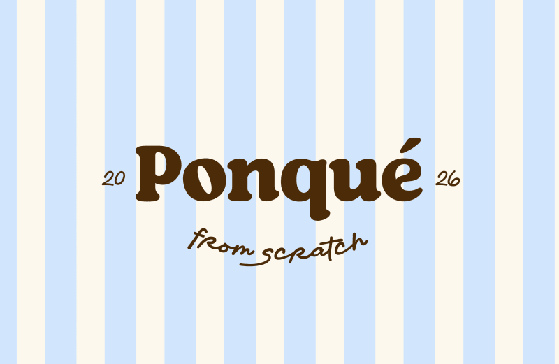 Ponqué — identidad de marca y branding por Branbean Studio