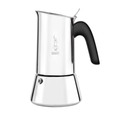 Bialetti Venus Induktion 6 Tassen Espressokocher Edelstahl 0,4 l