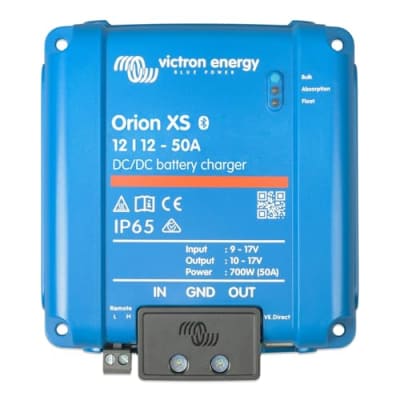 Victron Energy Orion XS Smart DC zu DC Ladegerät 12/12 50A (700W) - ORI121217050- mit EMC-Verbesserungen - IP65 Staub und wasserdicht - voll konfigurierbar - Remote-Management möglich