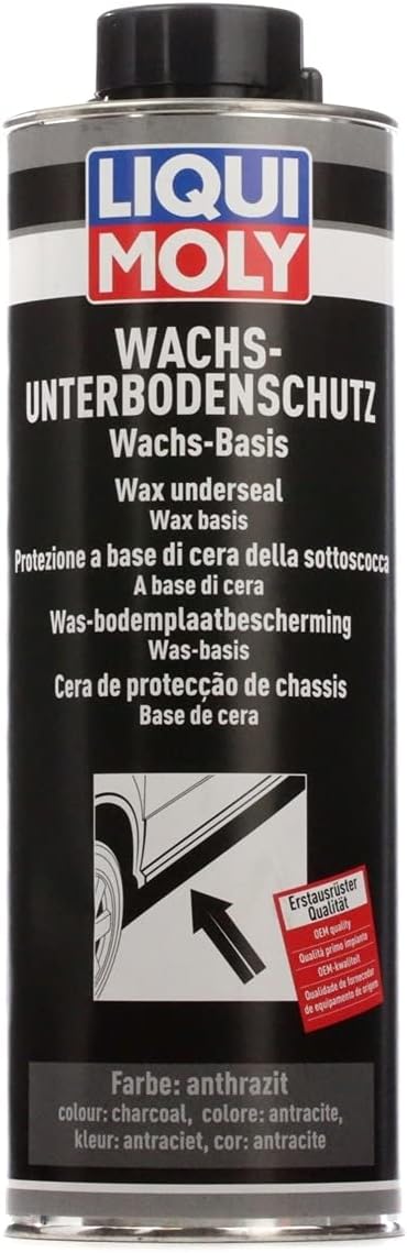 LIQUI MOLY Wachsunterbodenschutz anthrazit/schwarz | 1 L | Karosserieschutz | Unterbodenschutz | Art.-Nr.: 6102