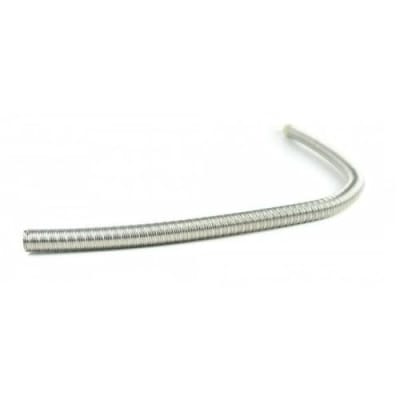 Abgasrohr Abgasschlauch 22mm 24mm 30mm 38mm 2-lagig rostfreier Stahl INOX für Standheizung Dieselheizung Notstromaggregat Stromgenerator Stromerzeuger (24mm (Länge: 1m))