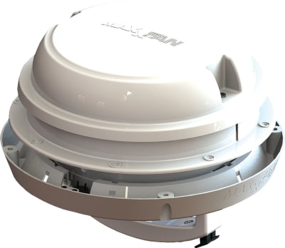 Airxcel Maxxfan Dome Plus Dachlüfter / Seitenwandlüfter 12 V weiß - Dachlüfter