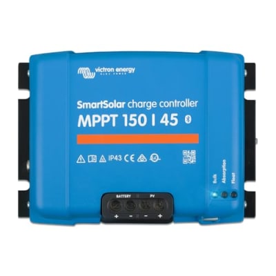 Victron Energy SmartSolar MPPT Laderegler - Solar Laderegler (Bluetooth) - 150V 45 Amp 12/24/36/48-Volt