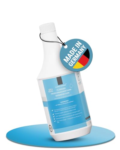 1L Frischwassertank-Reiniger für Wohnmobil & Wohnwagen – Planet Strong® zur Tankhygiene | Tankdesinfektion | Made in Germany | Flasche