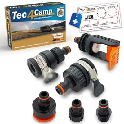 MaJoCompTec ALLCONNECT Wasserhahn-Anschlussset (Wasserdieb)