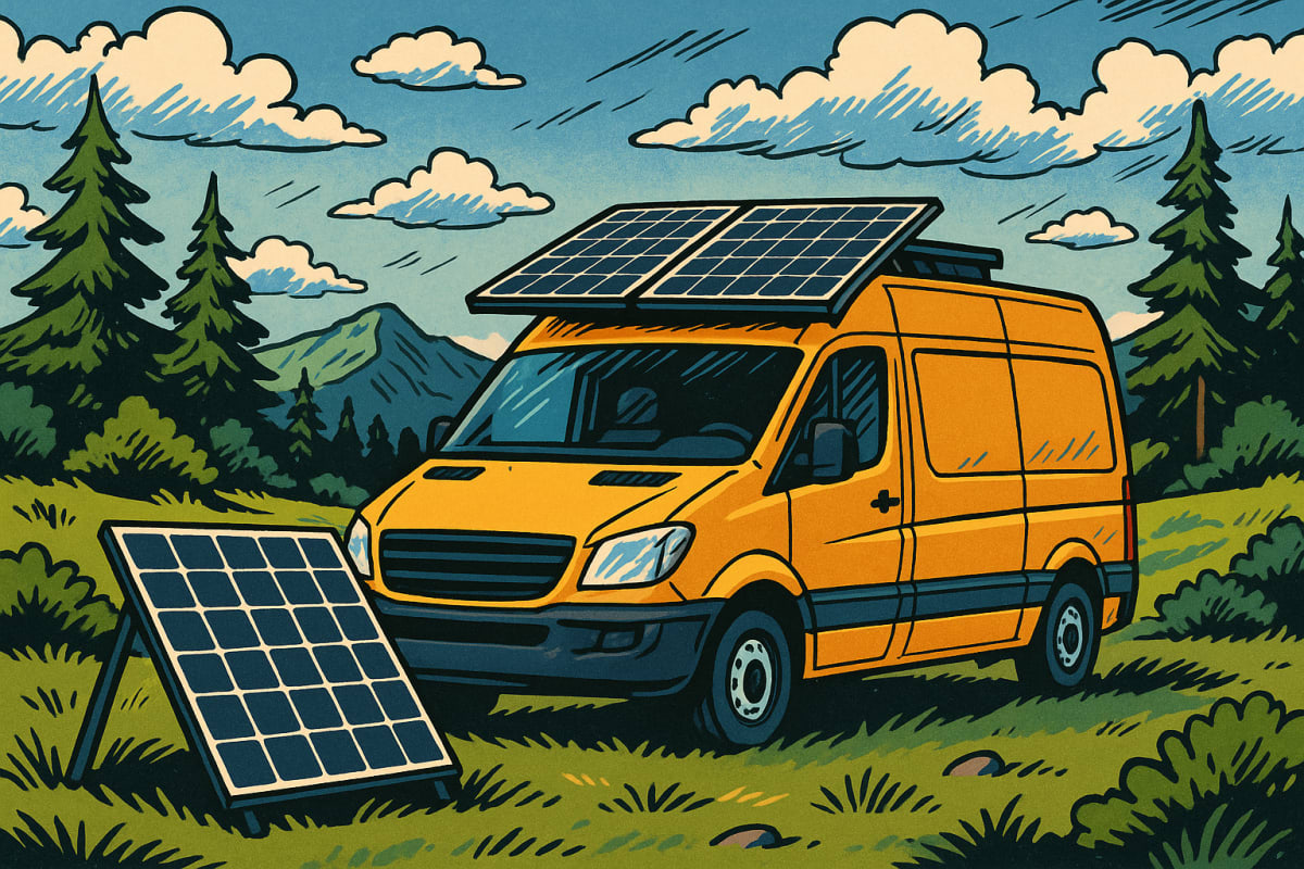 Fest, flexibel oder mobil? Welche Solarmodule sind die richtigen für deinen Van?
