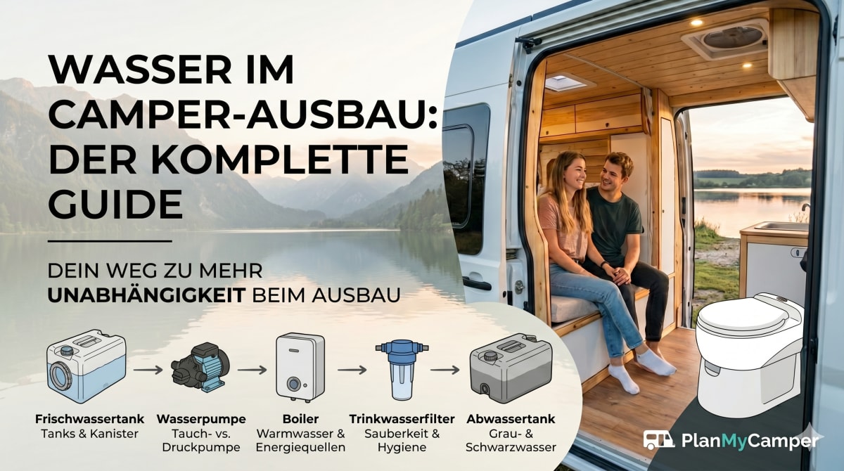 Wassersystem im Wohnmobil planen — der komplette Guide