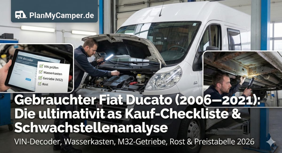 Gebrauchter Fiat Ducato (2006–2021): Die ultimative Kauf-Checkliste & Schwachstellenanalyse