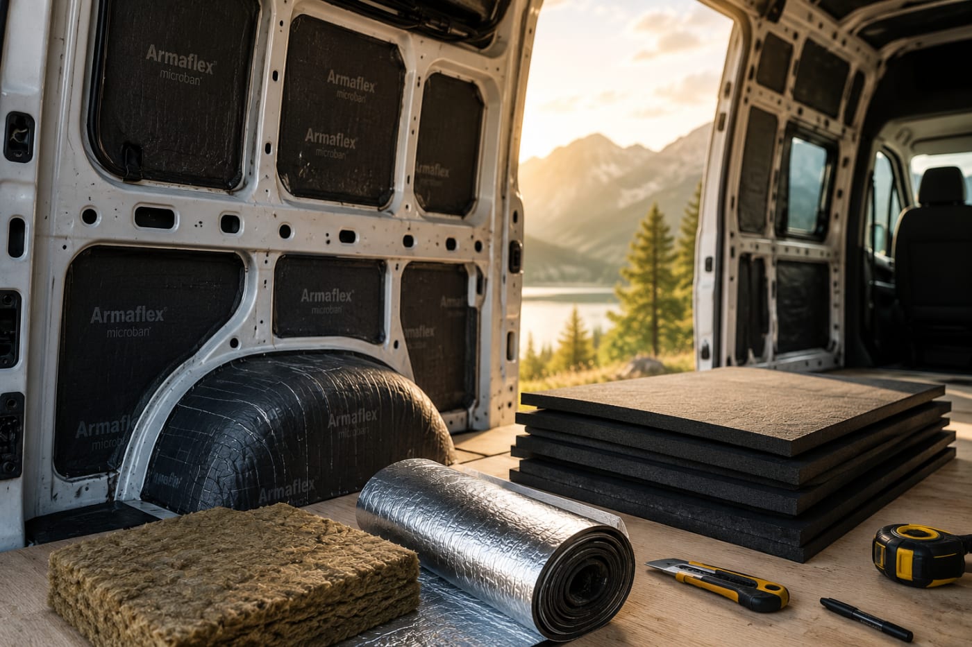 Camper richtig dämmen: Armaflex & Co. im Vergleich