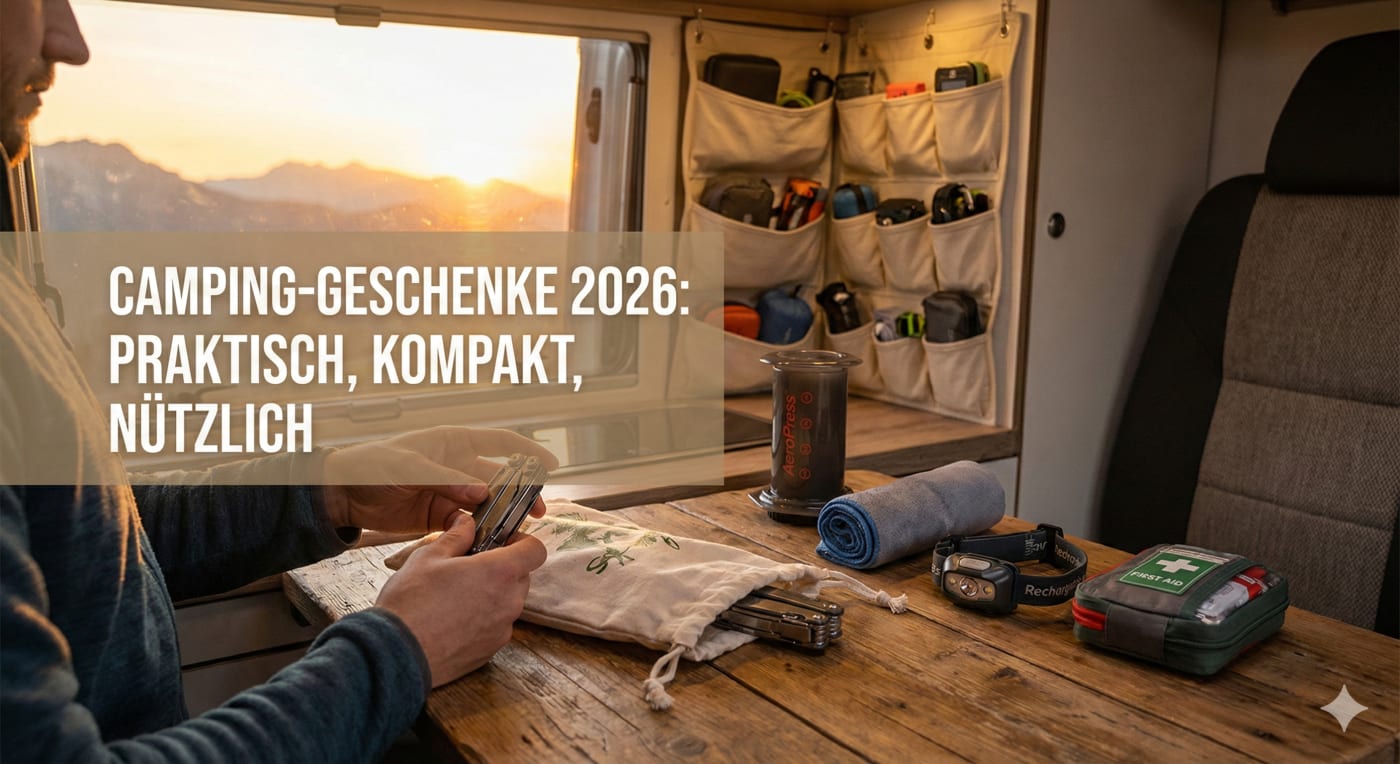 Die besten Camping-Geschenke 2026: 40+ Ideen für Camper