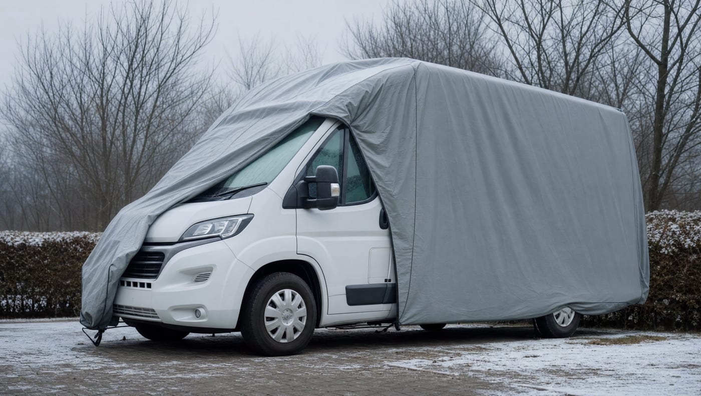 Abdeckplane fürs Wohnmobil: wann sie schützt und wann sie schadet