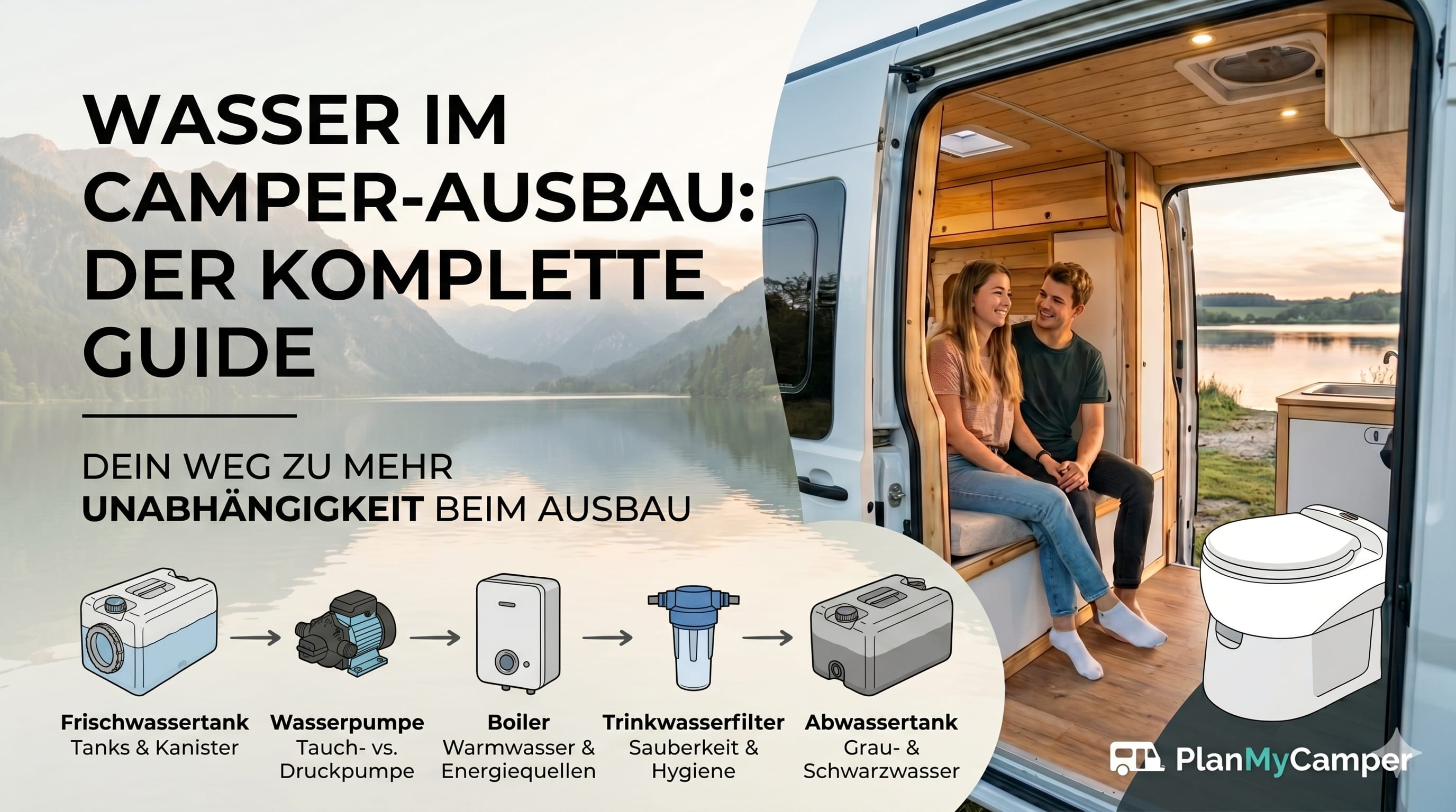 Wassersystem im Wohnmobil planen — der komplette Guide