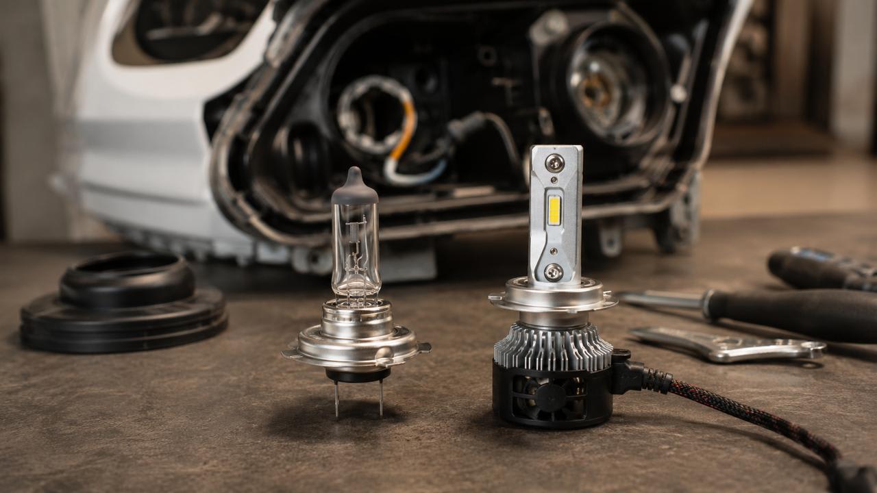 H7-LED im Fiat Ducato nachrüsten: legal & ohne Eintragung