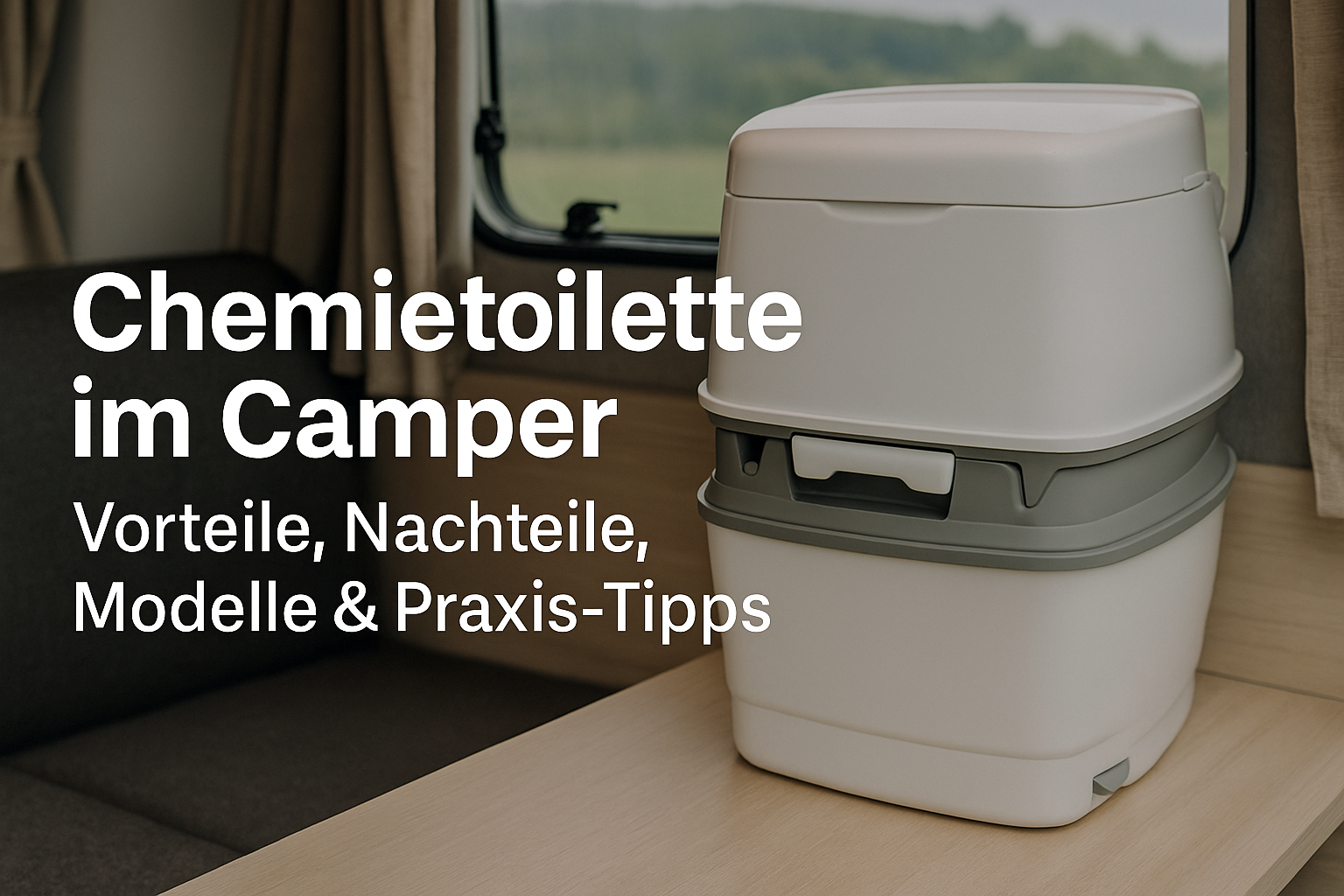 Chemietoiletten im Camper – Vor- & Nachteile, Tipps und Produktempfehlungen
