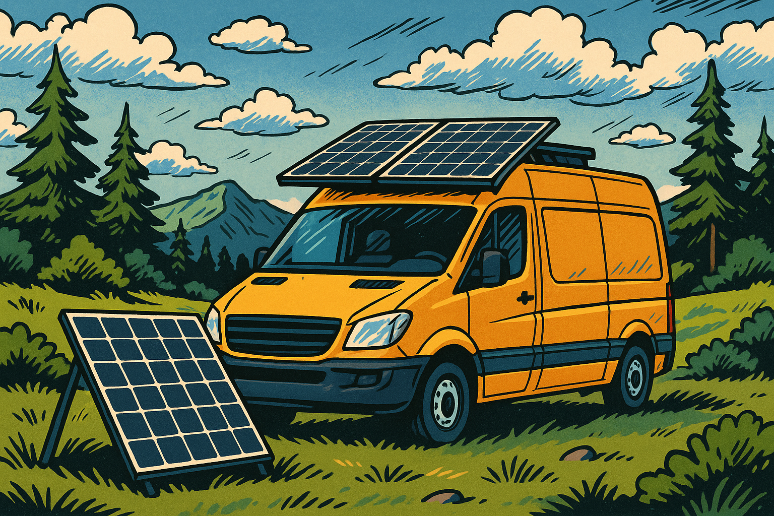Fest, flexibel oder mobil? Welche Solarmodule sind die richtigen für deinen Van?