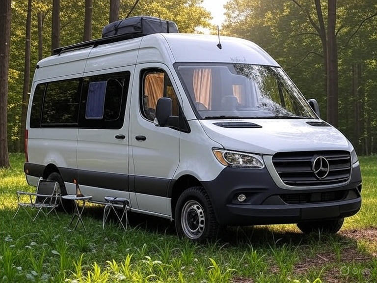 Mercedes Sprinter Camper-Ausbau 2025: Maße, Layouts & Kauf-Tipps (W906/W907)
