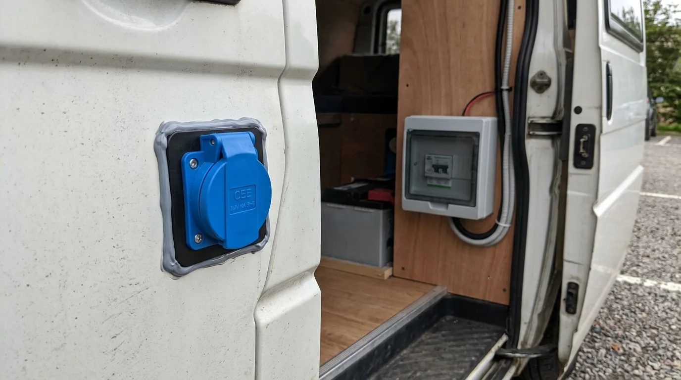 230V Landstrom-Einspeisung (CEE) installieren