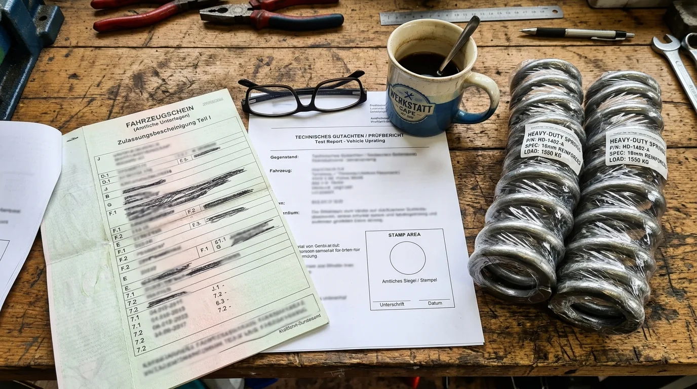 Auflastung prüfen & entscheiden (3,5 t → 4,0 t)