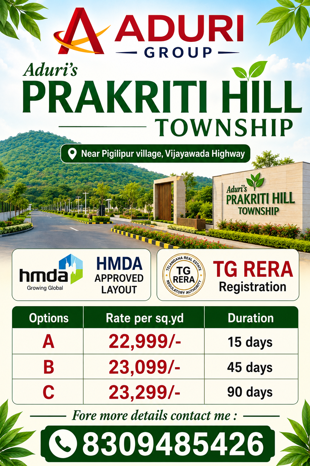 PRAKRITI HILL TOWNSHIP PROJECT