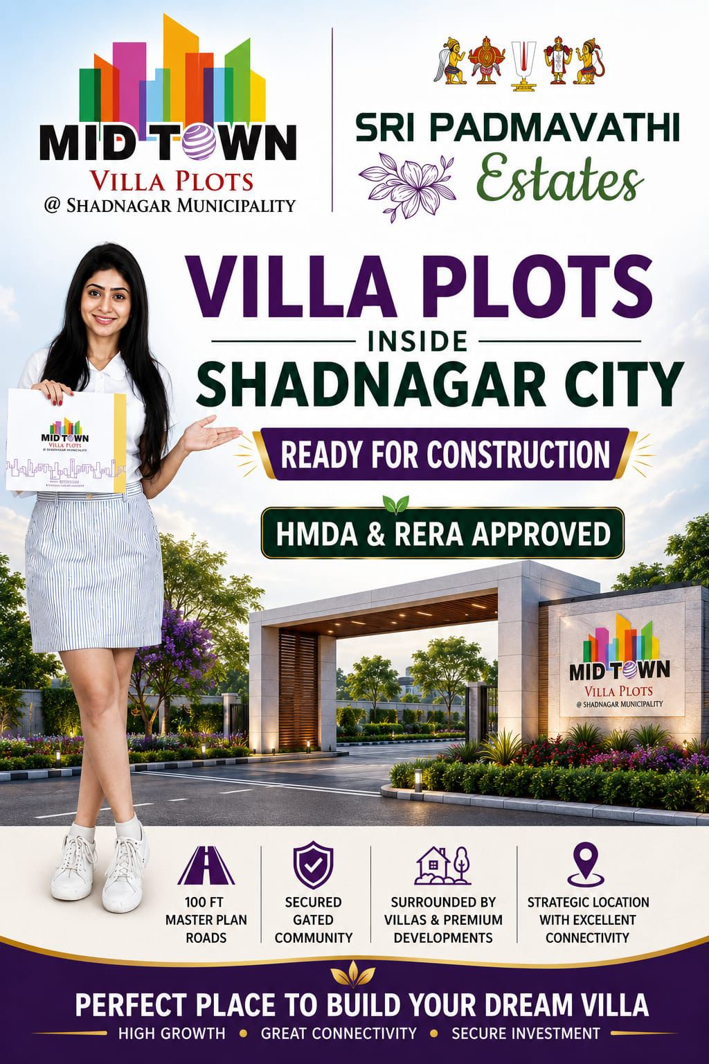 Mid Town  by padmavathi estates