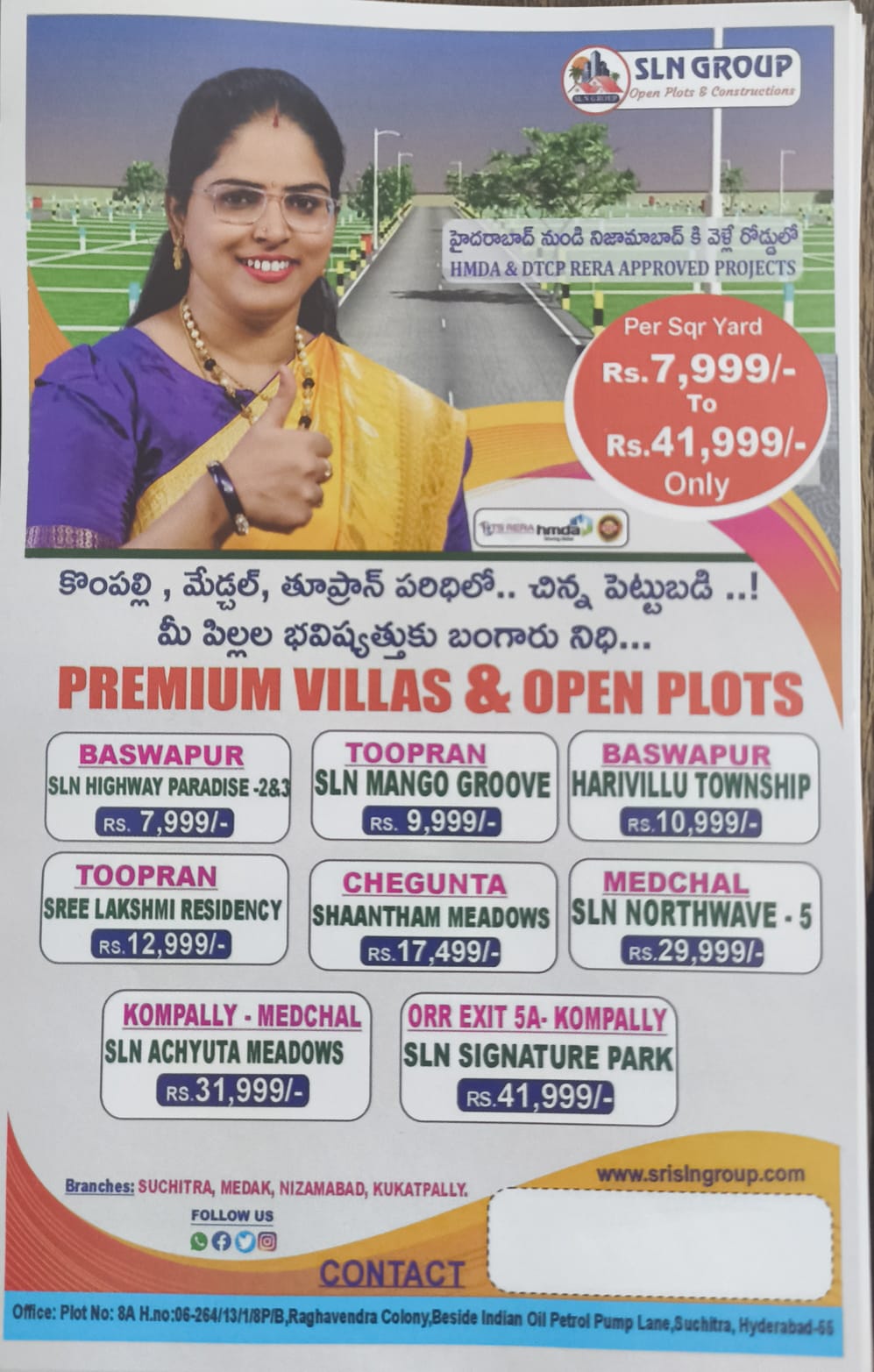 Premium Villa & Open Plots in Hyderabad