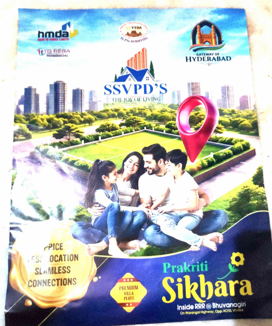 Premium Villa Plots in Bhuvanagiri ,Warangal Highway