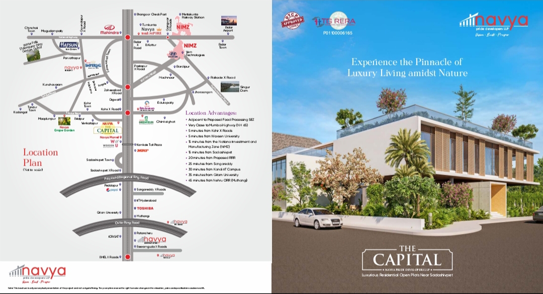Capital Project,NIMZ, Venkatapur