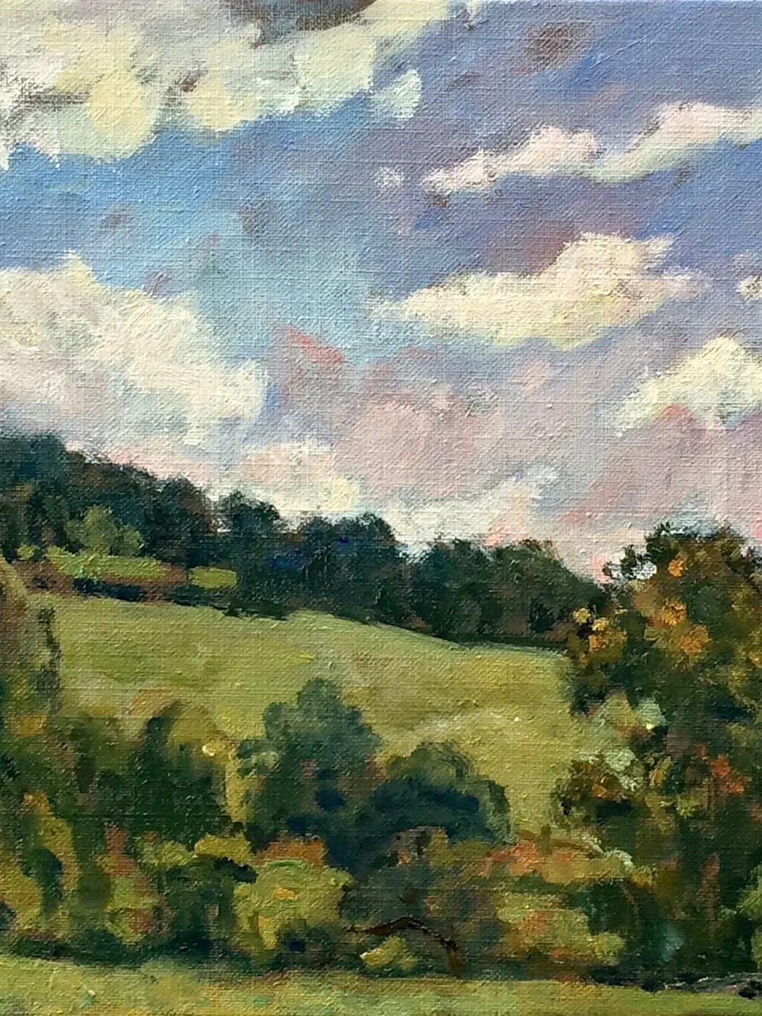 berkshires summer landscape