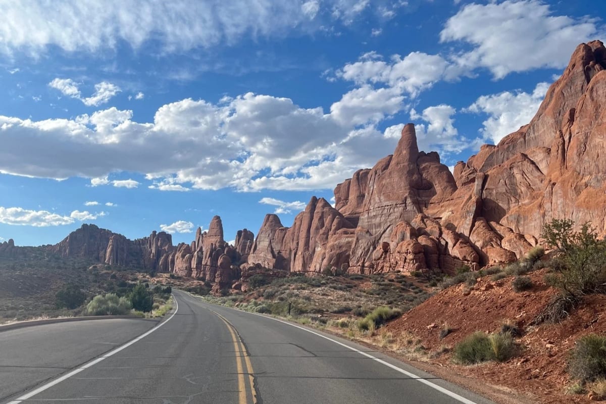arches national park scenic drive