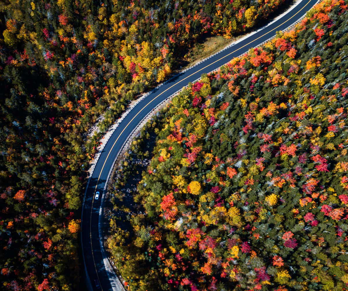 vermont fall foliage scenic drive