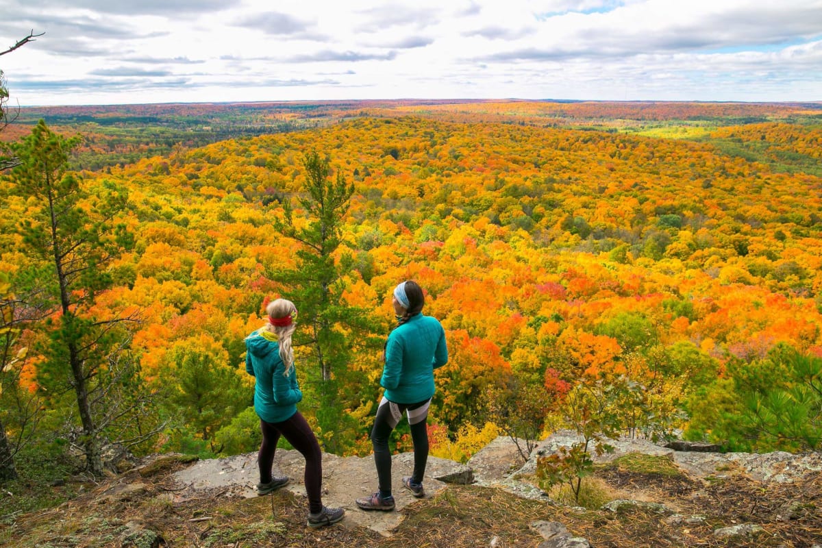 Upper Peninsula Michigan autumn