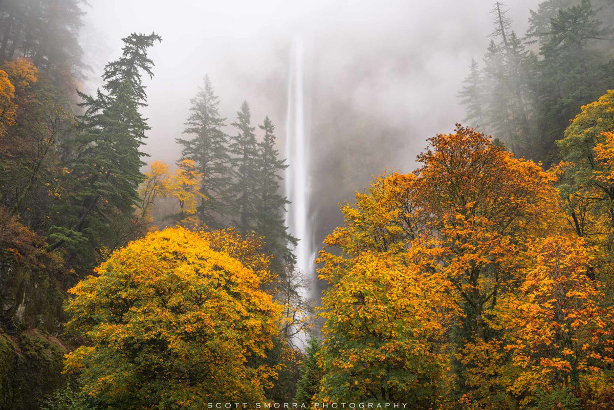 columbia river gorge fall