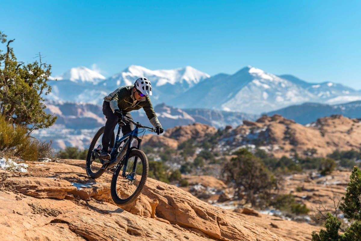santa fe mountain biking fall cottonwood trail