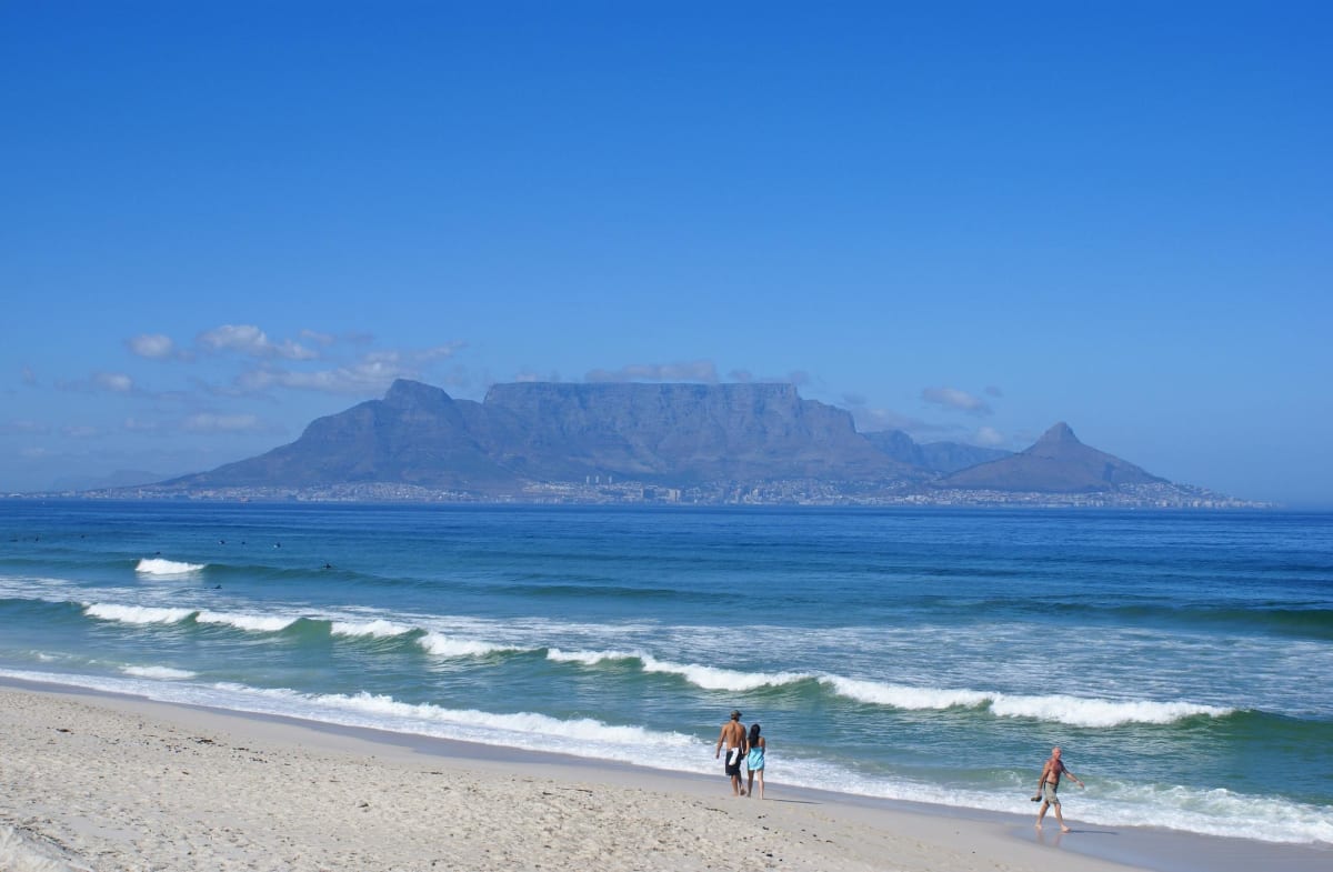 cape town table mountain beaches