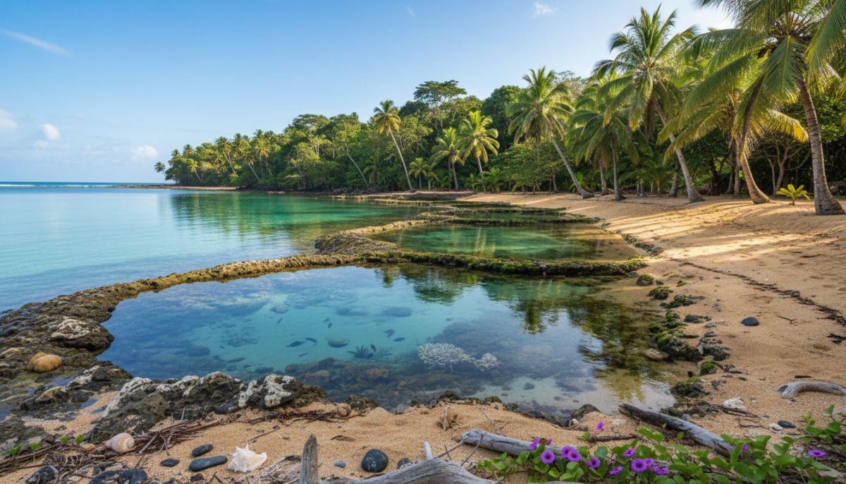 caribbean beach turquoise water December