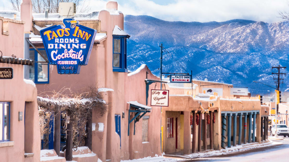 new mexico winter road trip