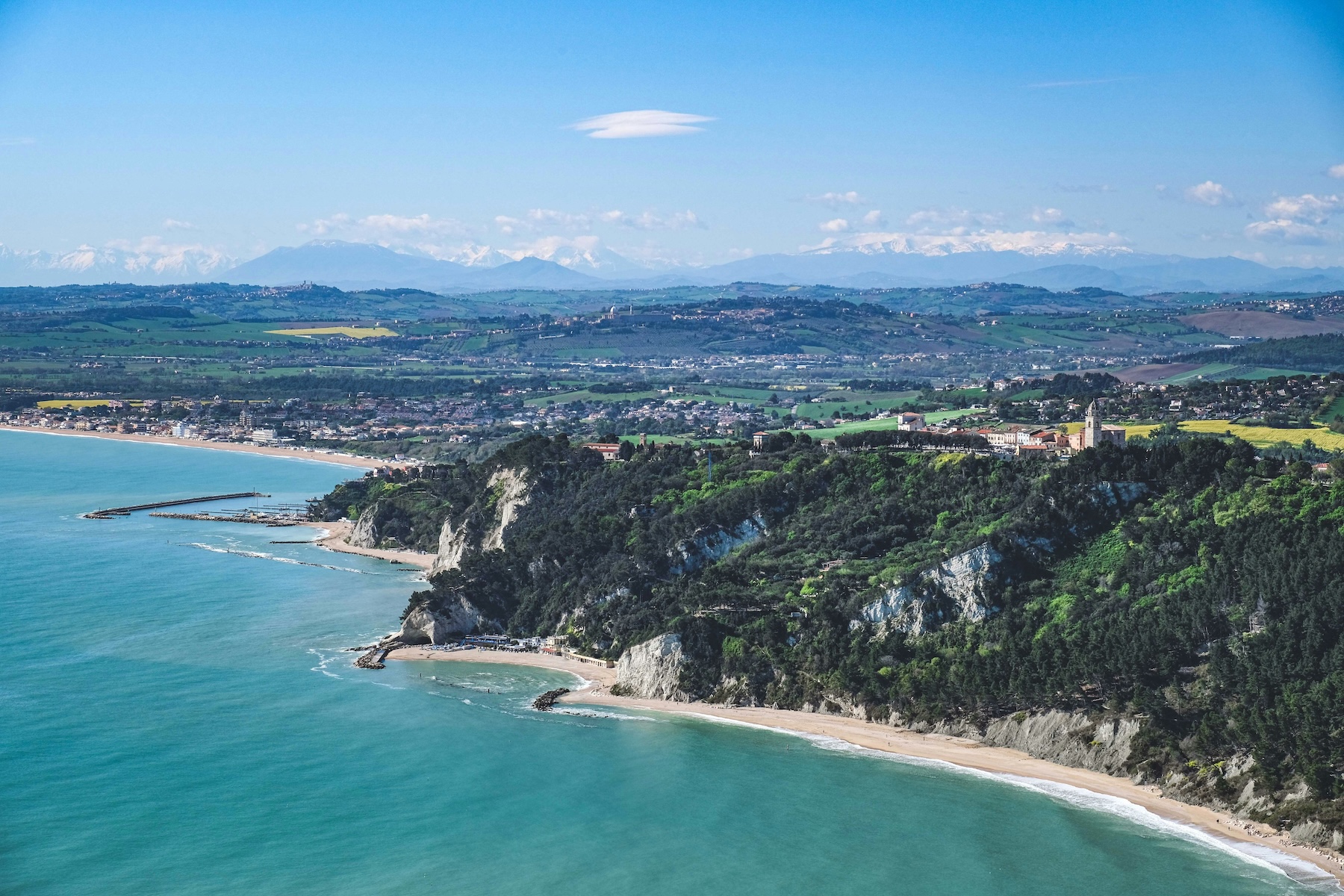 Le Marche Italy hidden beach coast