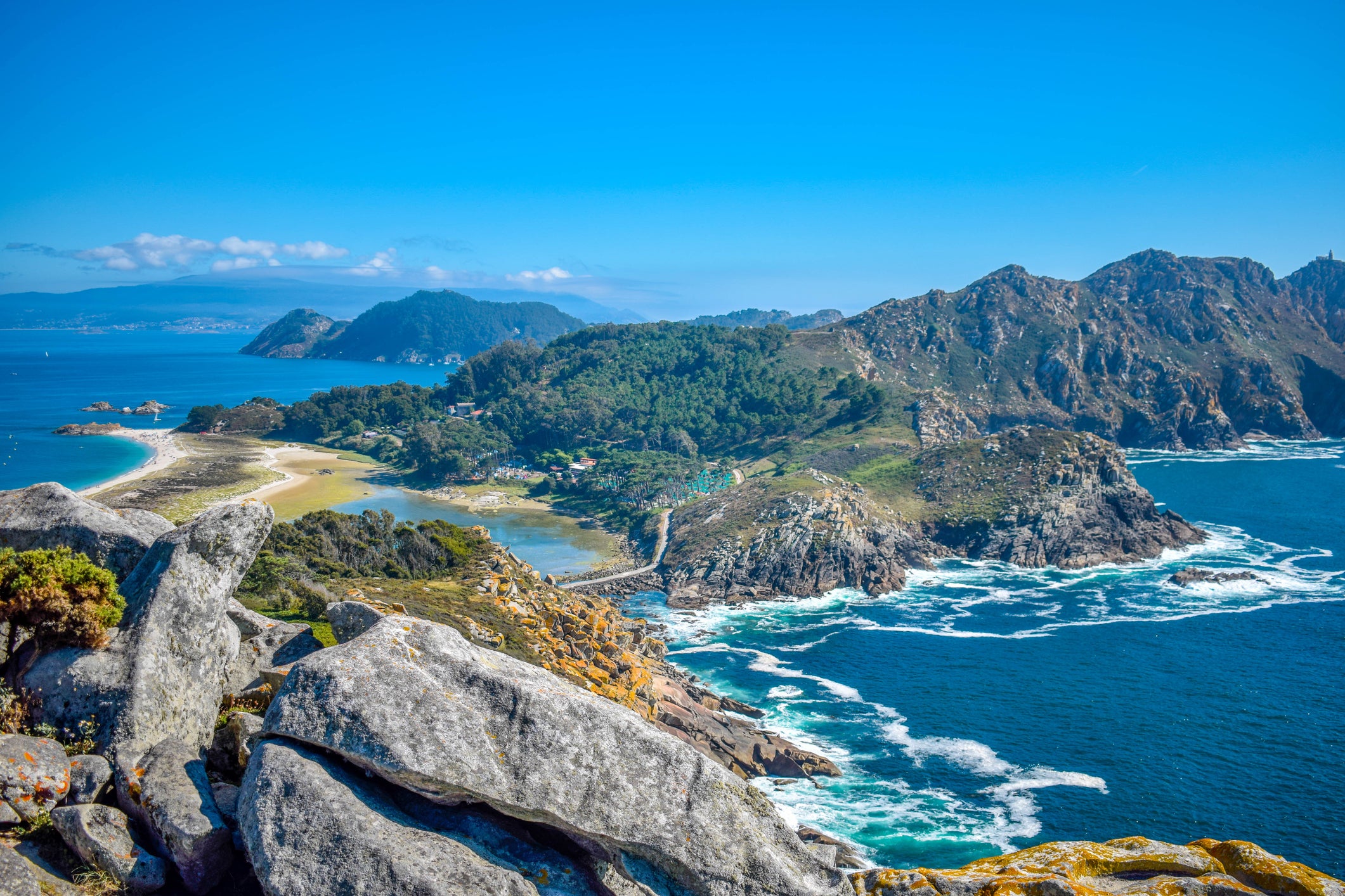 summer crowds at hidden european beach towns