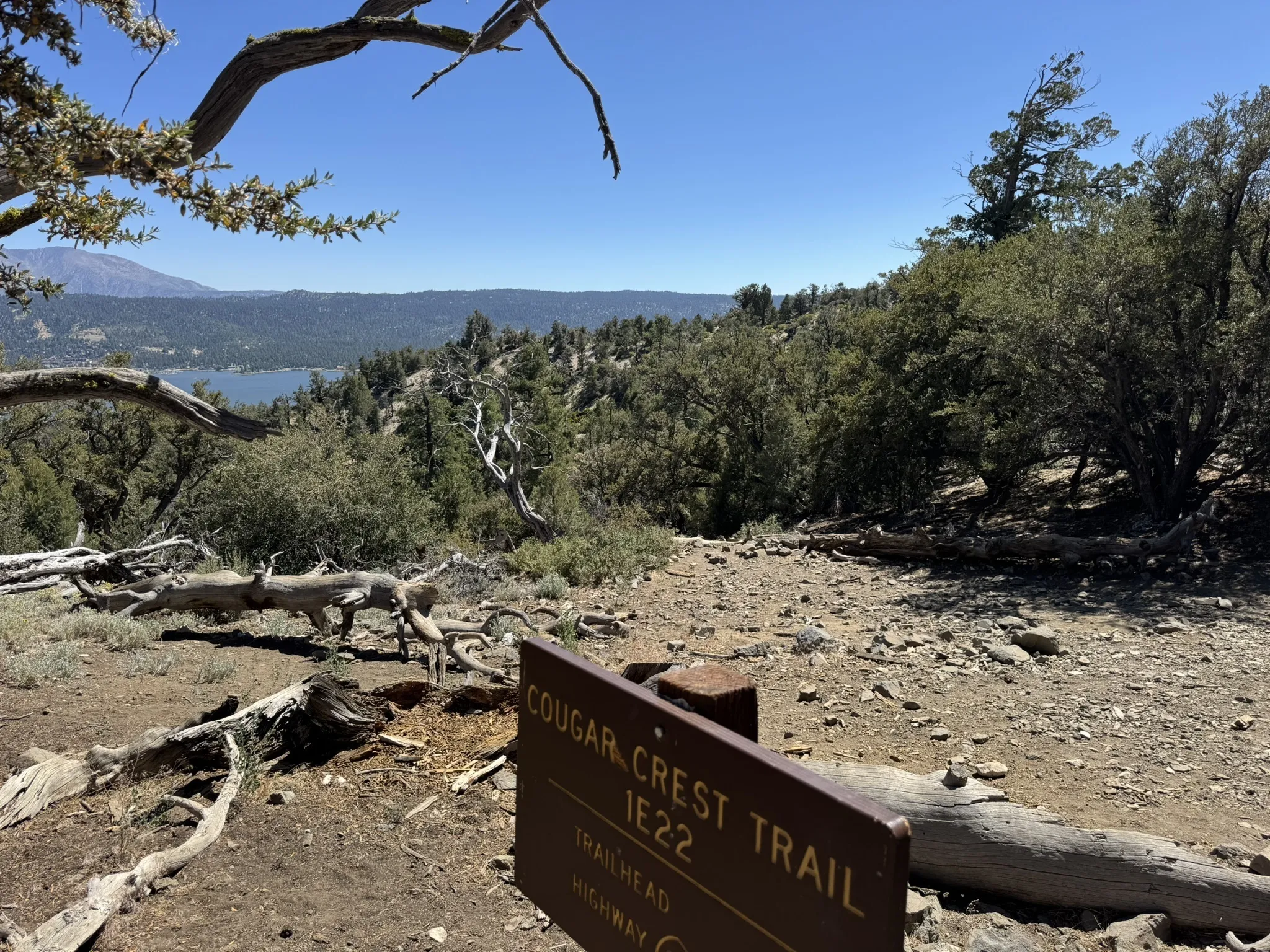 Big Bear Lake California Pacific Crest Trail