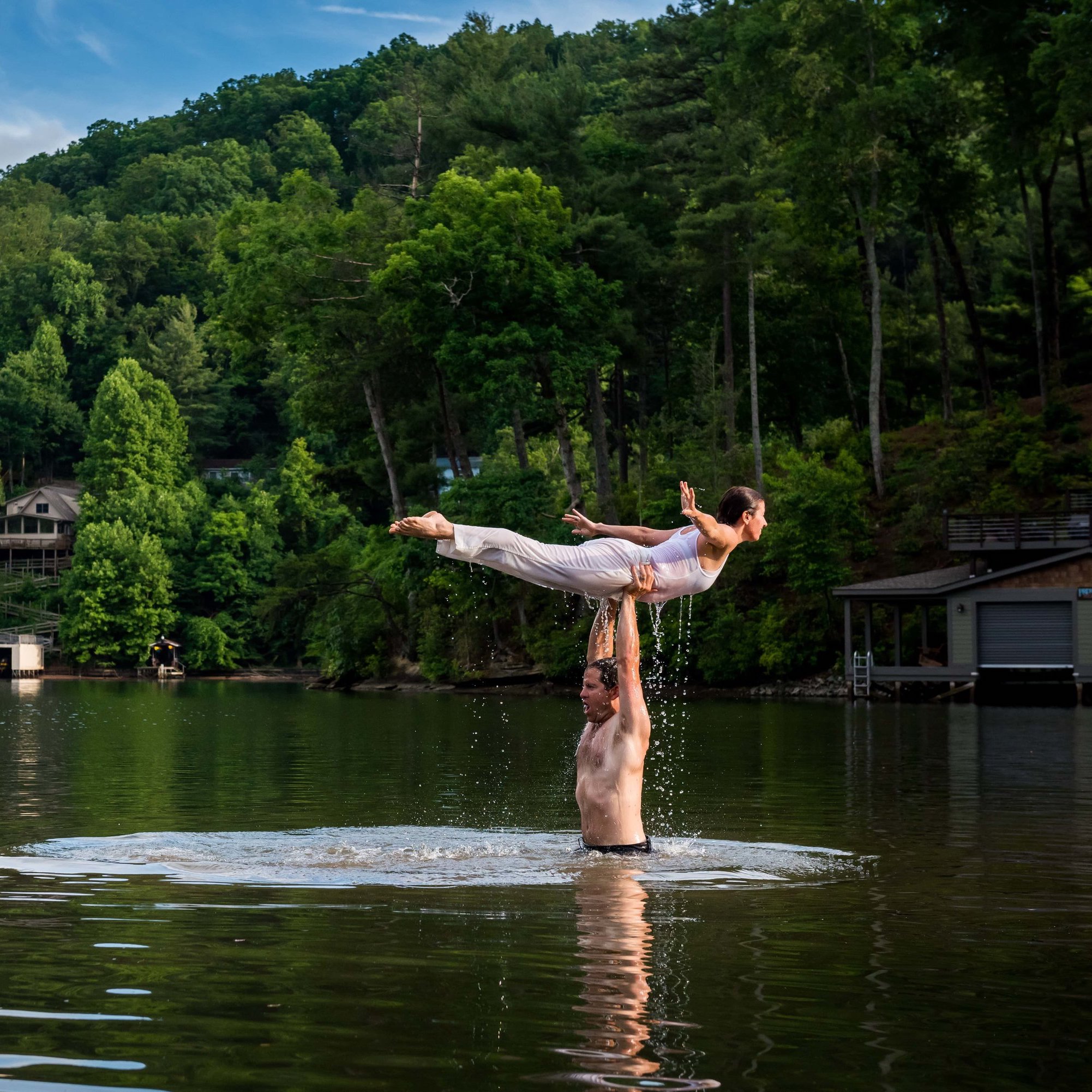 Lake Lure North Carolina Dirty Dancing lake view