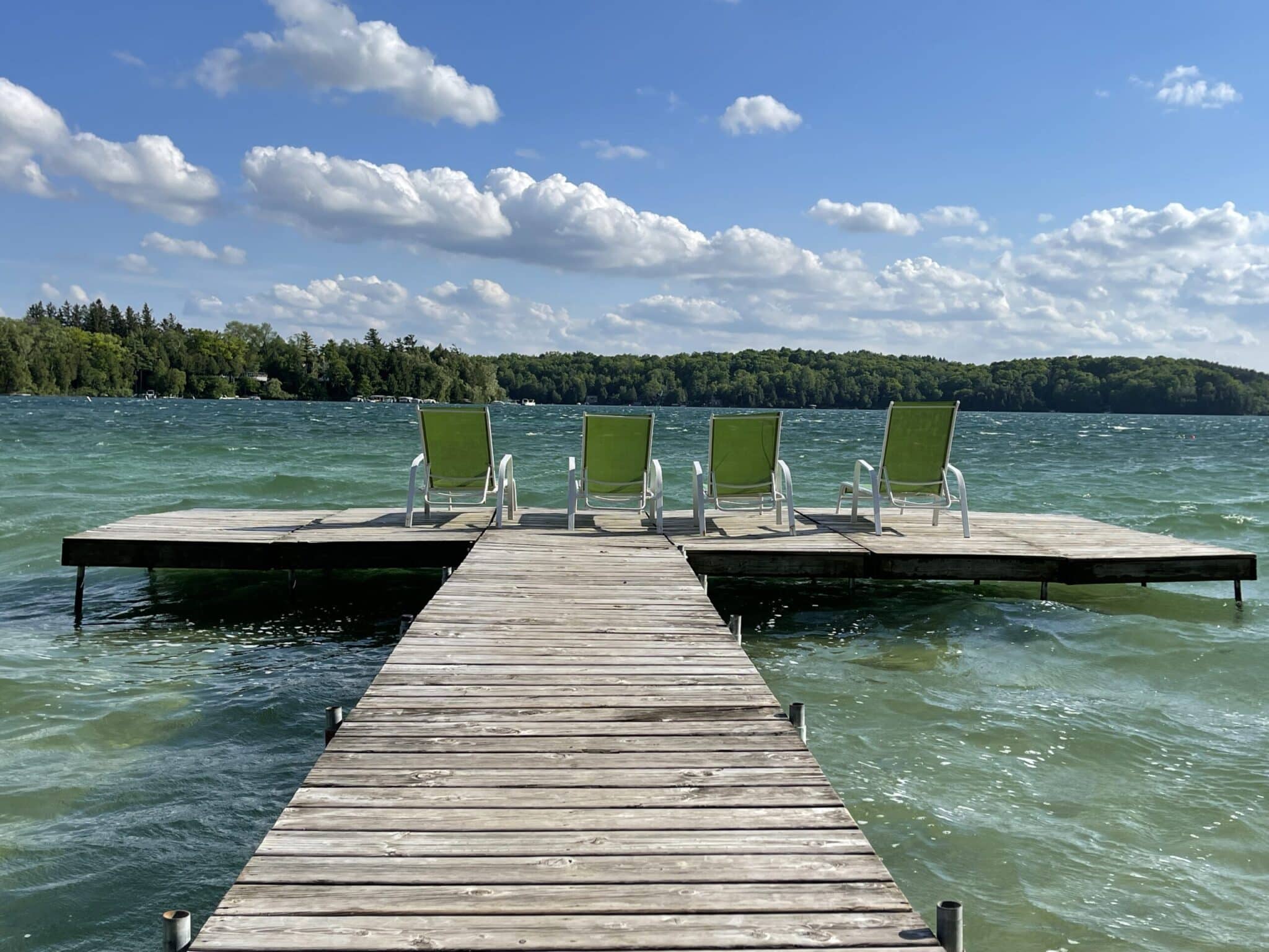 Elkhart Lake Wisconsin beach