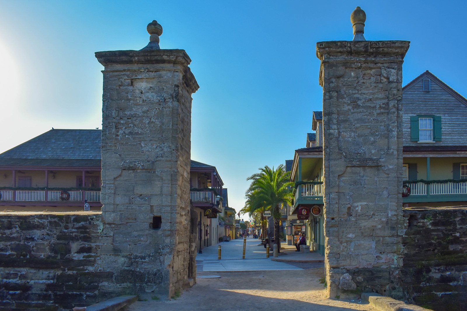 historic downtown St. Augustine Florida