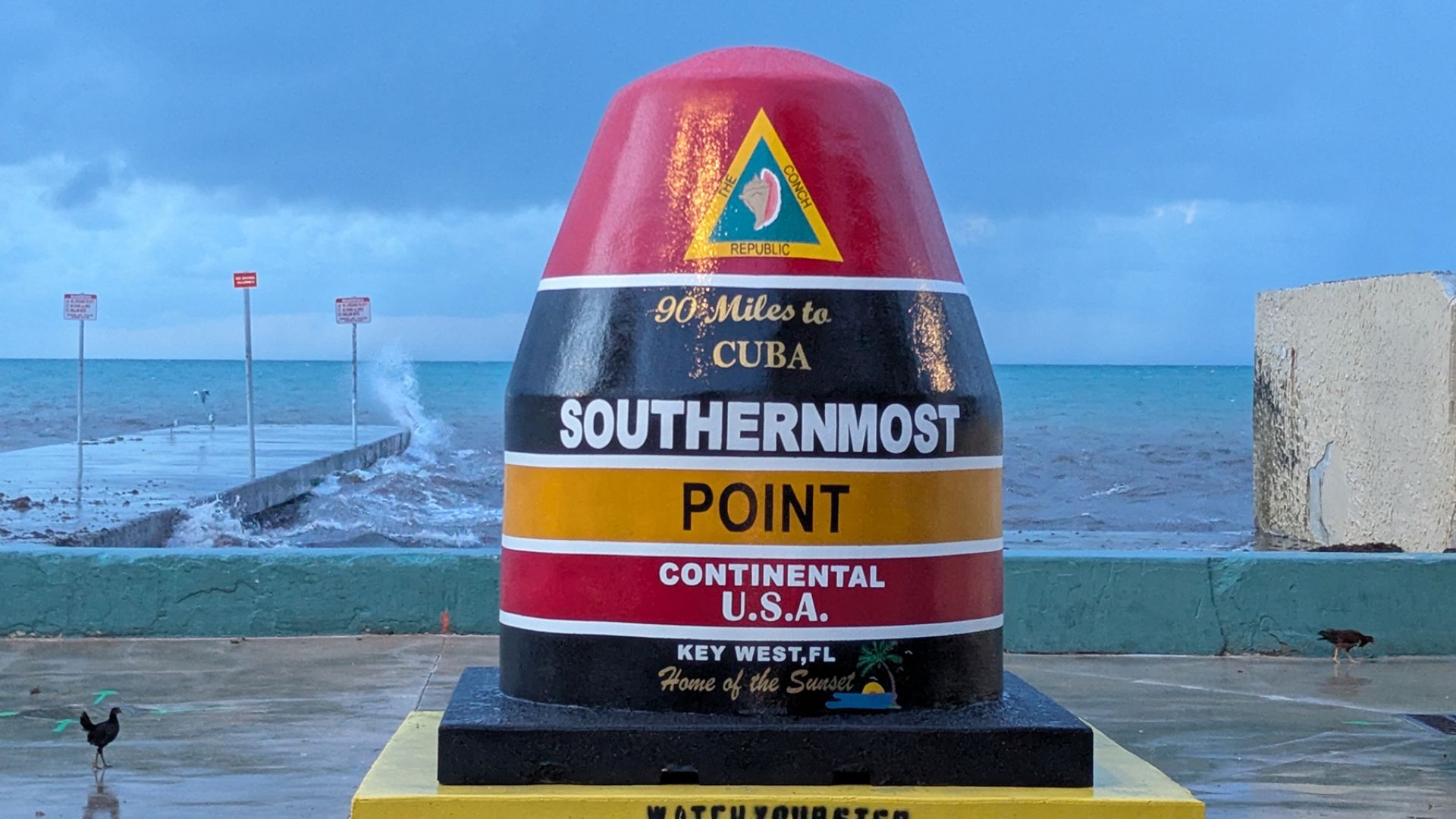 Key West southernmost point marker