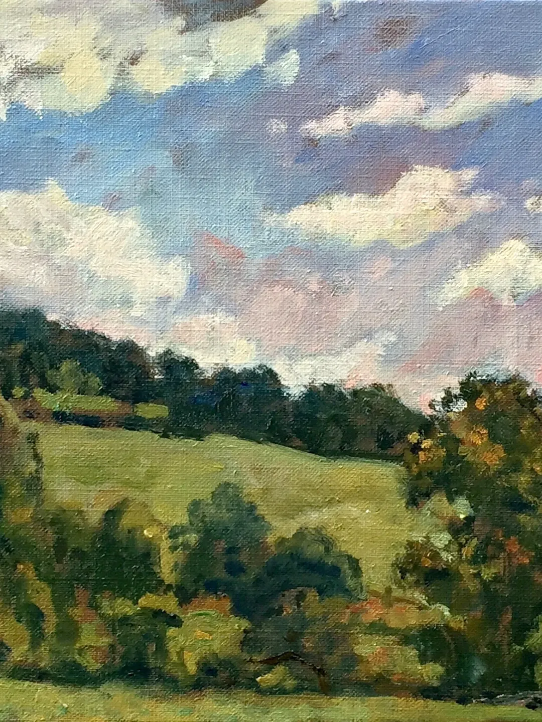 berkshires summer landscape
