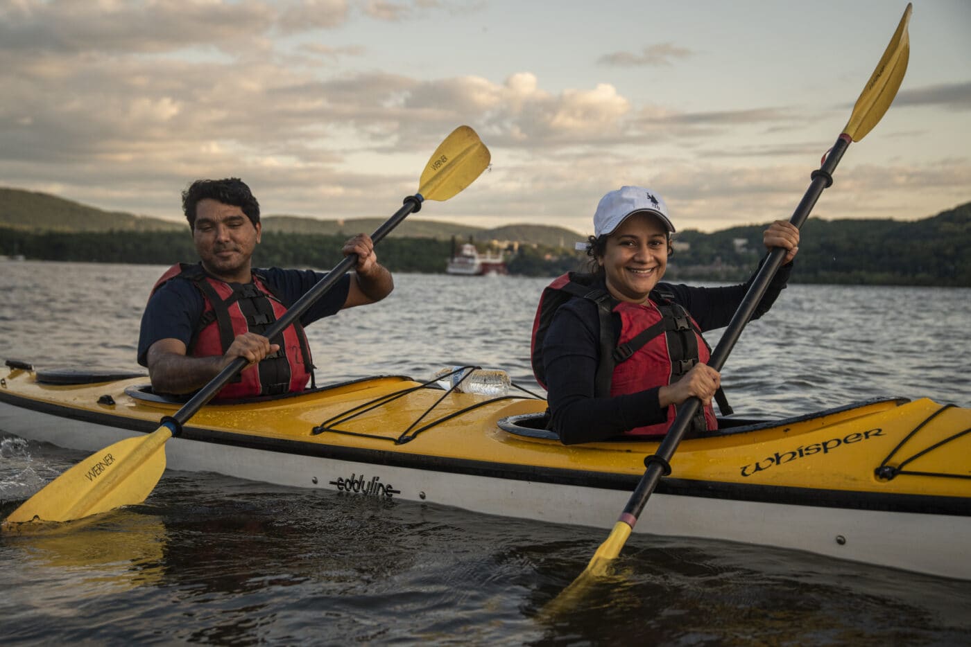 kayaking Hudson River Cold Spring